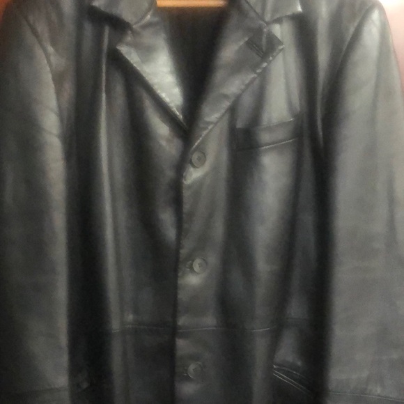 Versace Leather Jacket excellent condition - Picture 3 of 14